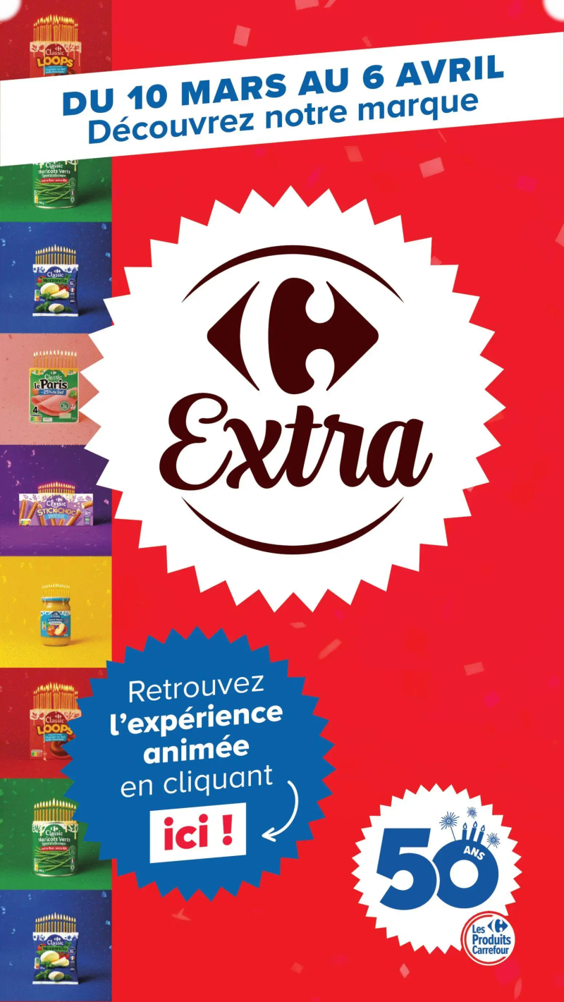 Carrefour Market catalogue du 10/03 – page 1