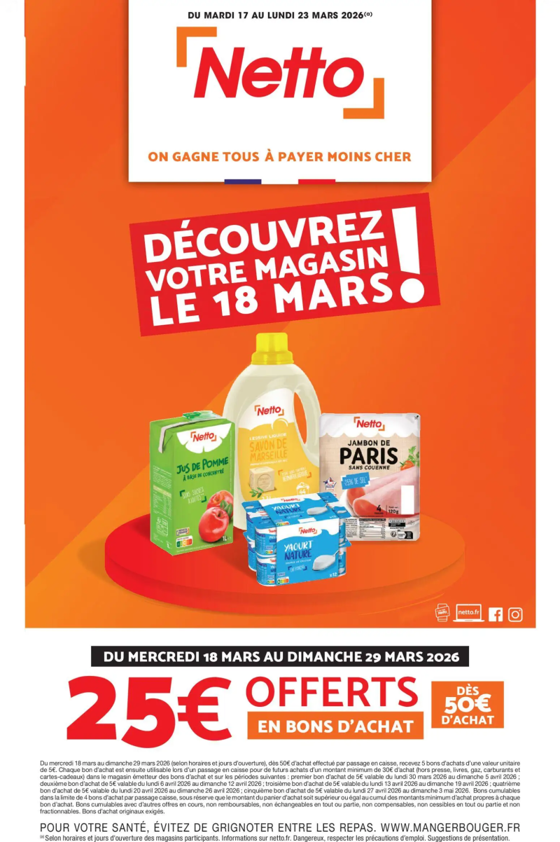 Netto catalogue du 17/03 – page 1