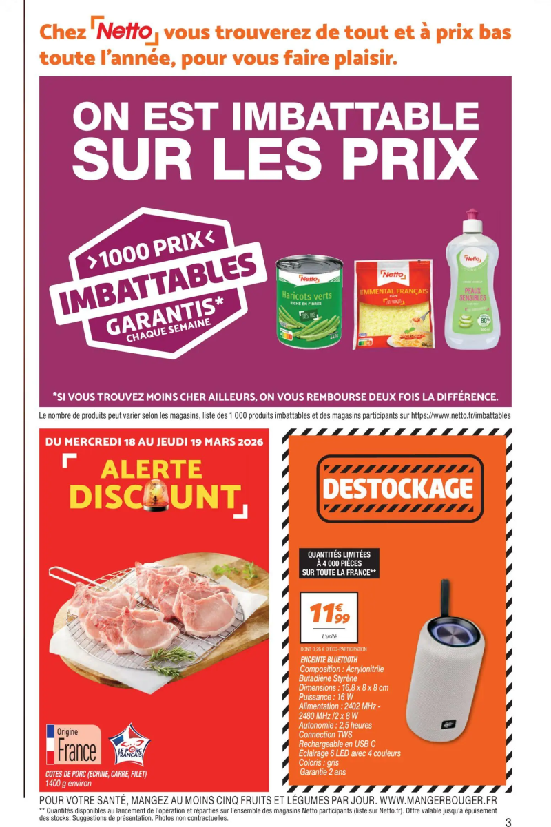 Netto catalogue du 17/03 – page 3