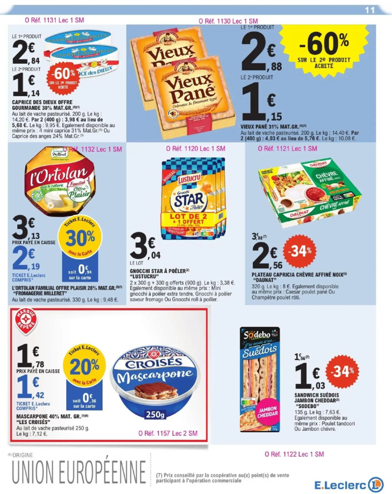 E.Leclerc catalogue du 17/03 – page 11