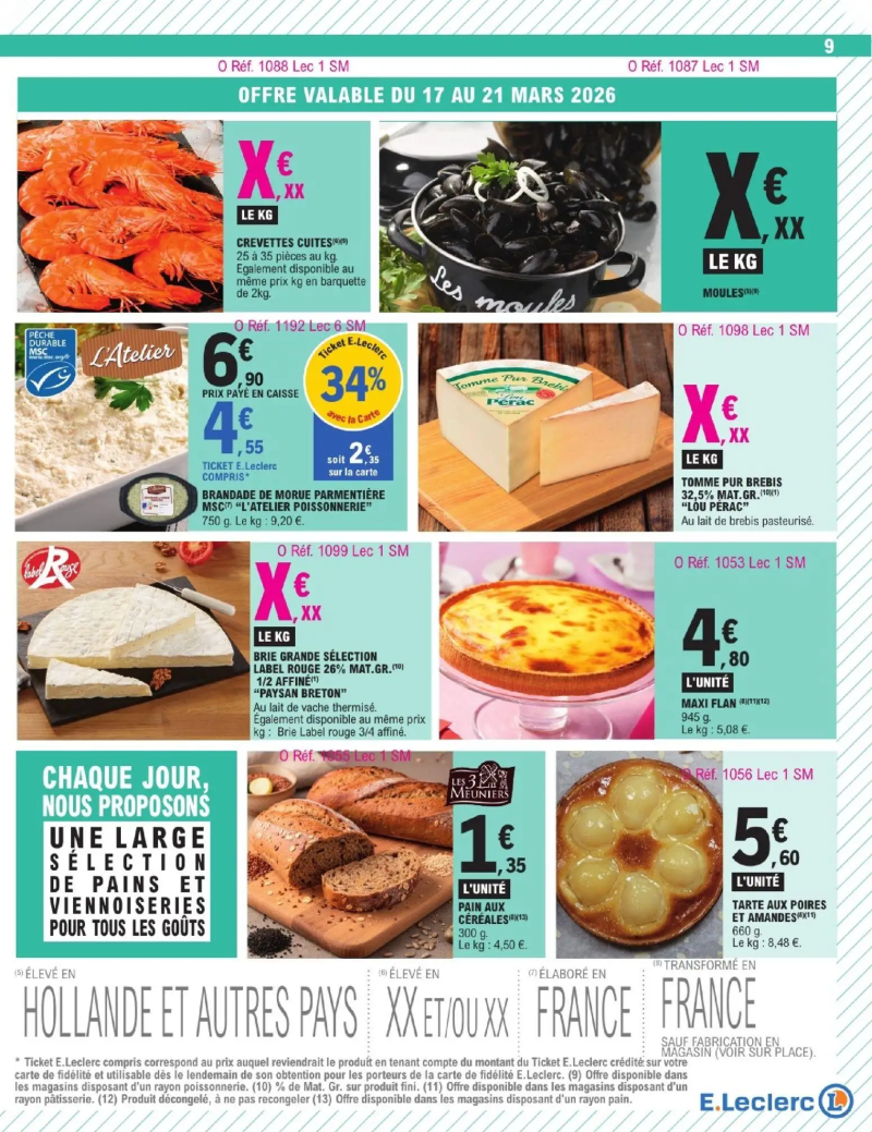 E.Leclerc catalogue du 17/03 – page 9