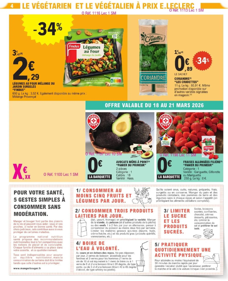 E.Leclerc catalogue du 17/03 – page 4
