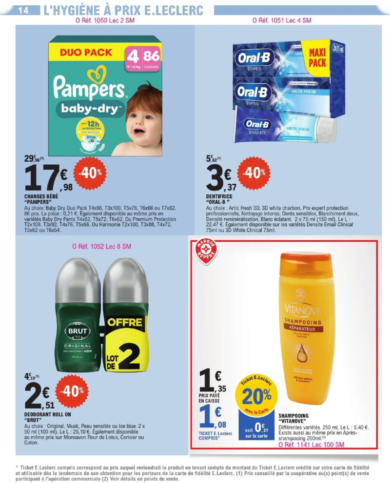 E.Leclerc catalogue du 17/03 – page 14
