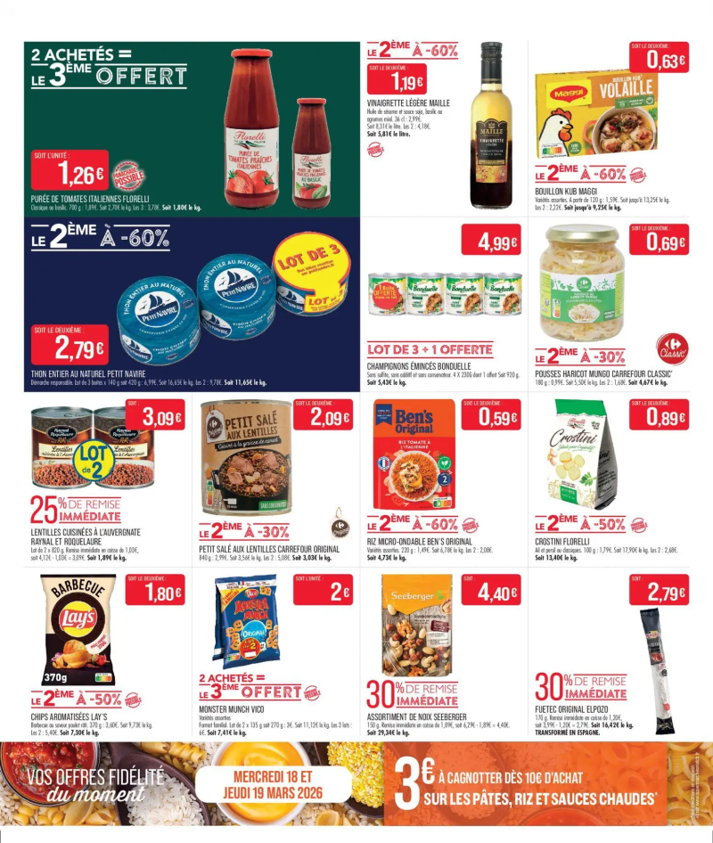 Supermarchés Match catalogue du 16/03 – page 18