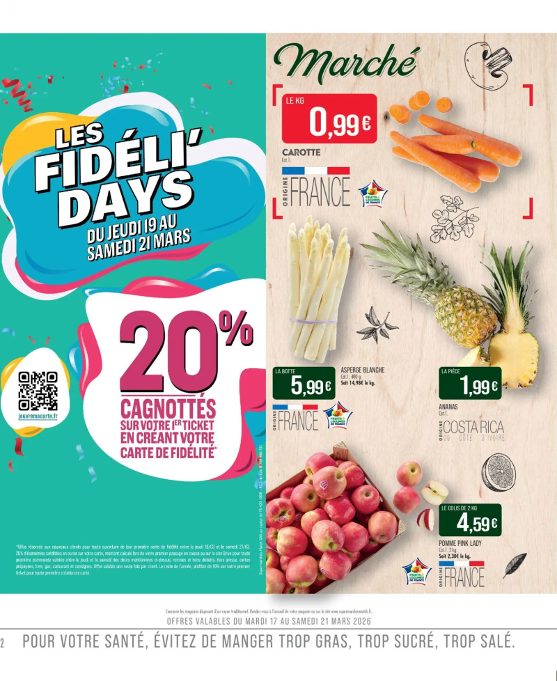 Supermarchés Match catalogue du 16/03 – page 4