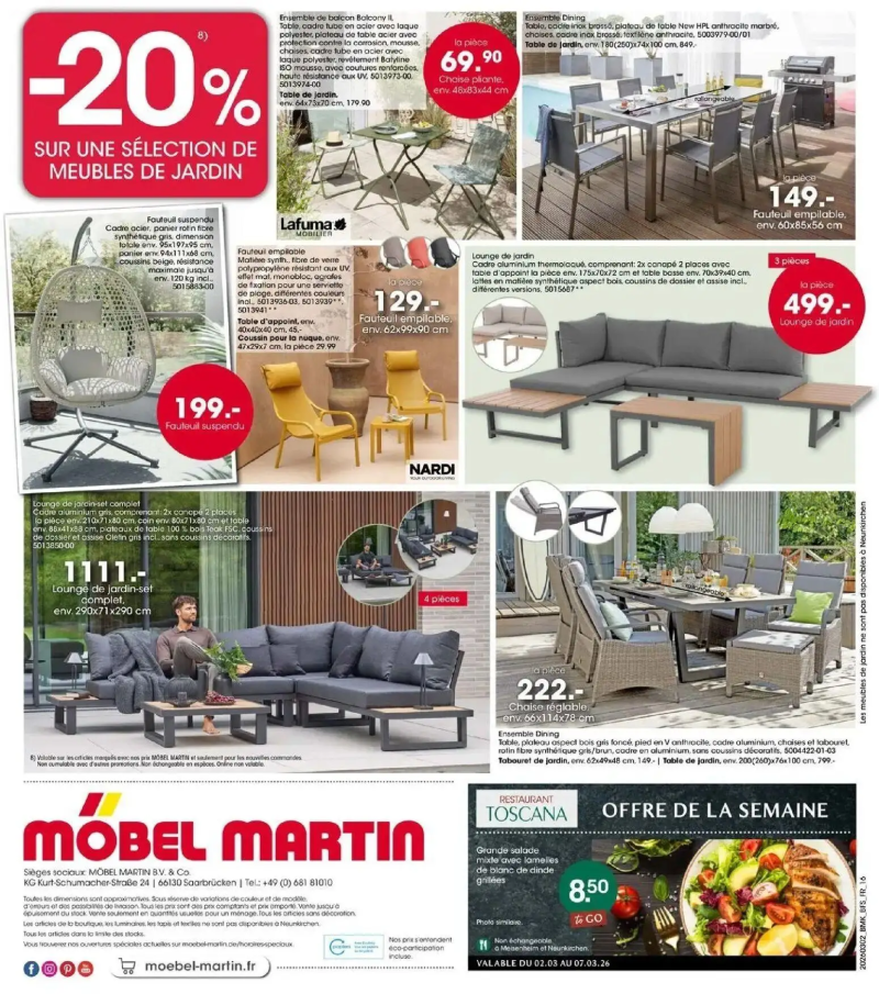 Mobel Martin catalogue du 01/03 – page 16