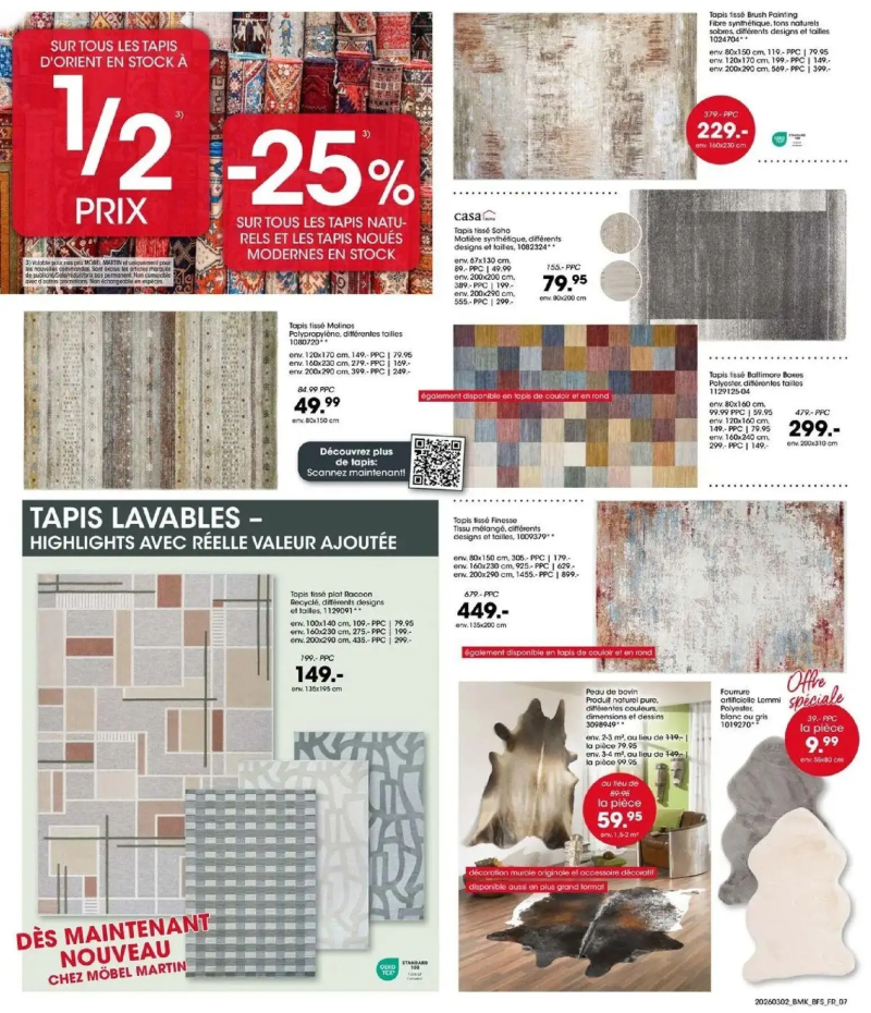 Mobel Martin catalogue du 01/03 – page 7