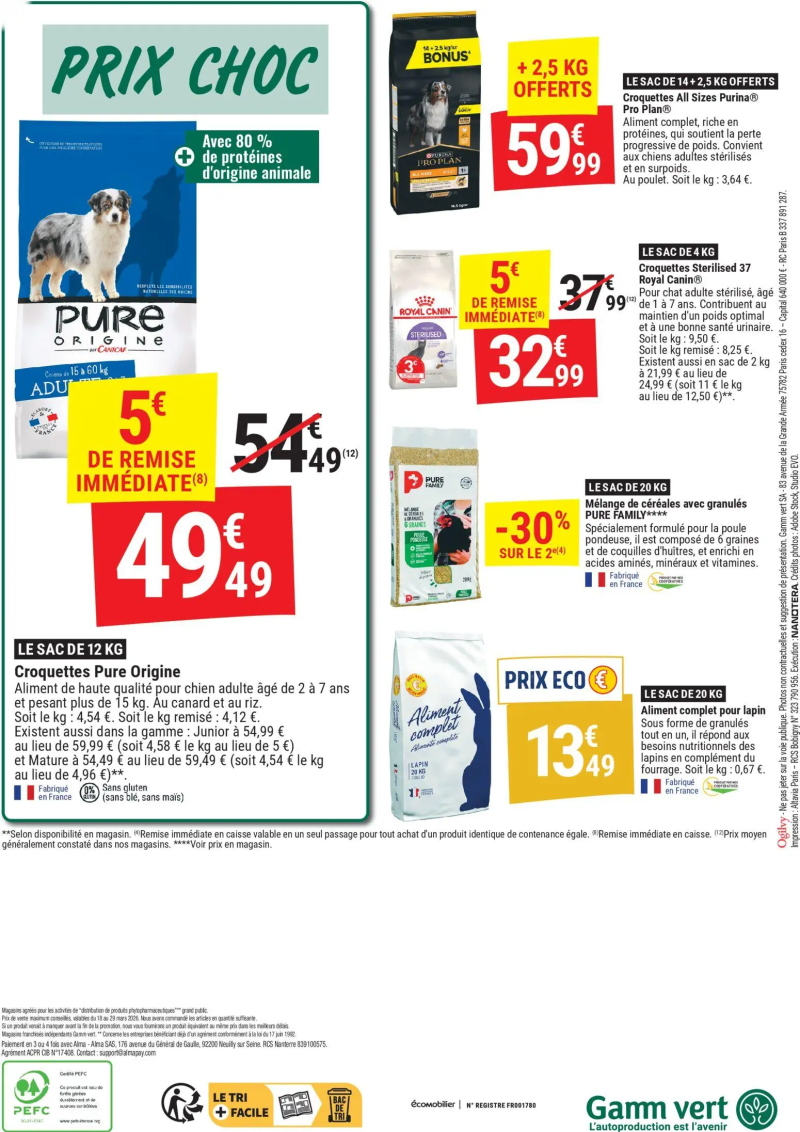 Gamm vert catalogue du 18/03 – page 4