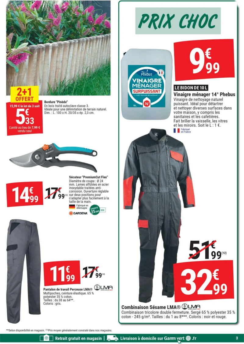 Gamm vert catalogue du 18/03 – page 3