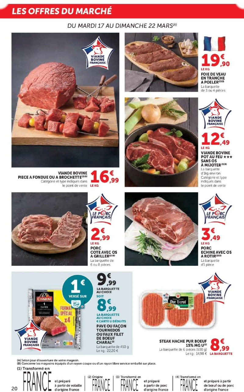Super U catalogue du 17/03 – page 20