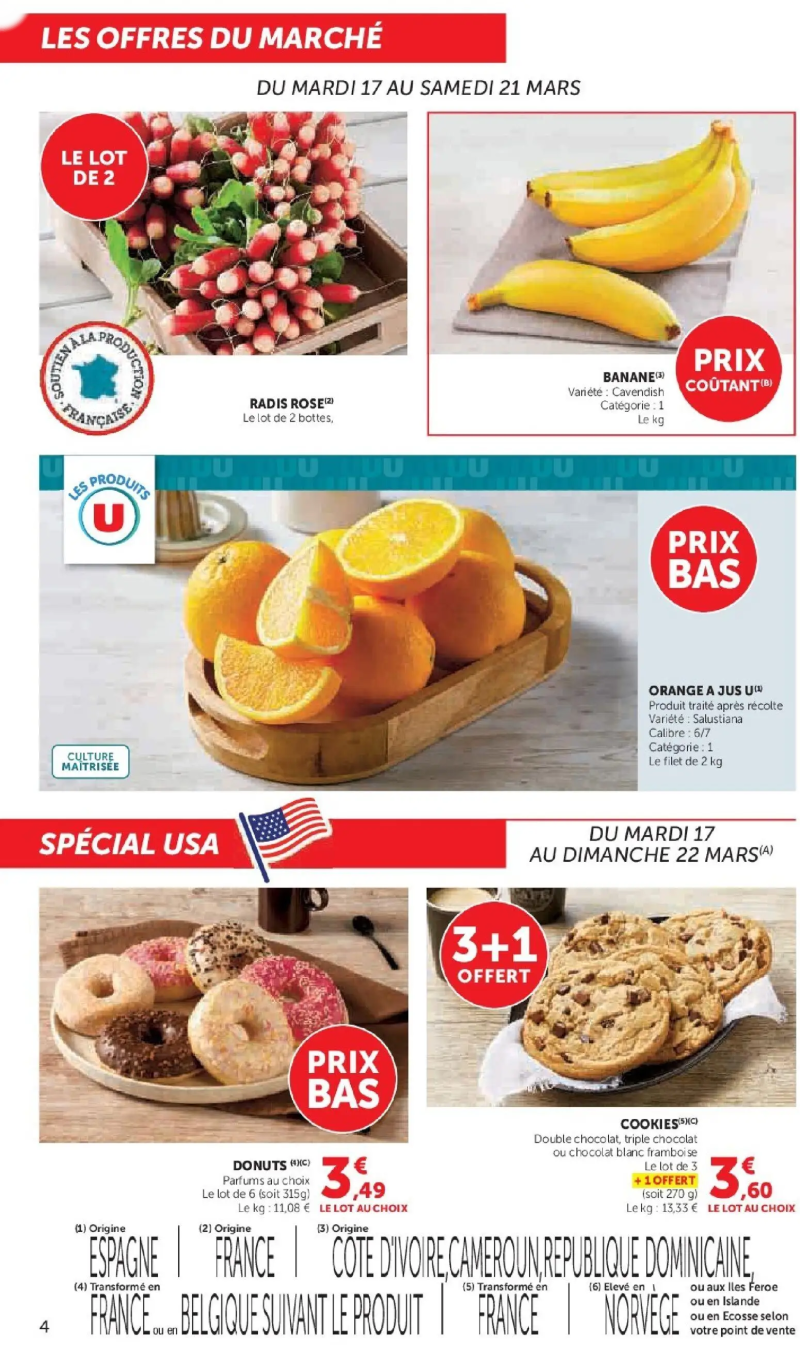 U Express catalogue du 17/03 – page 4