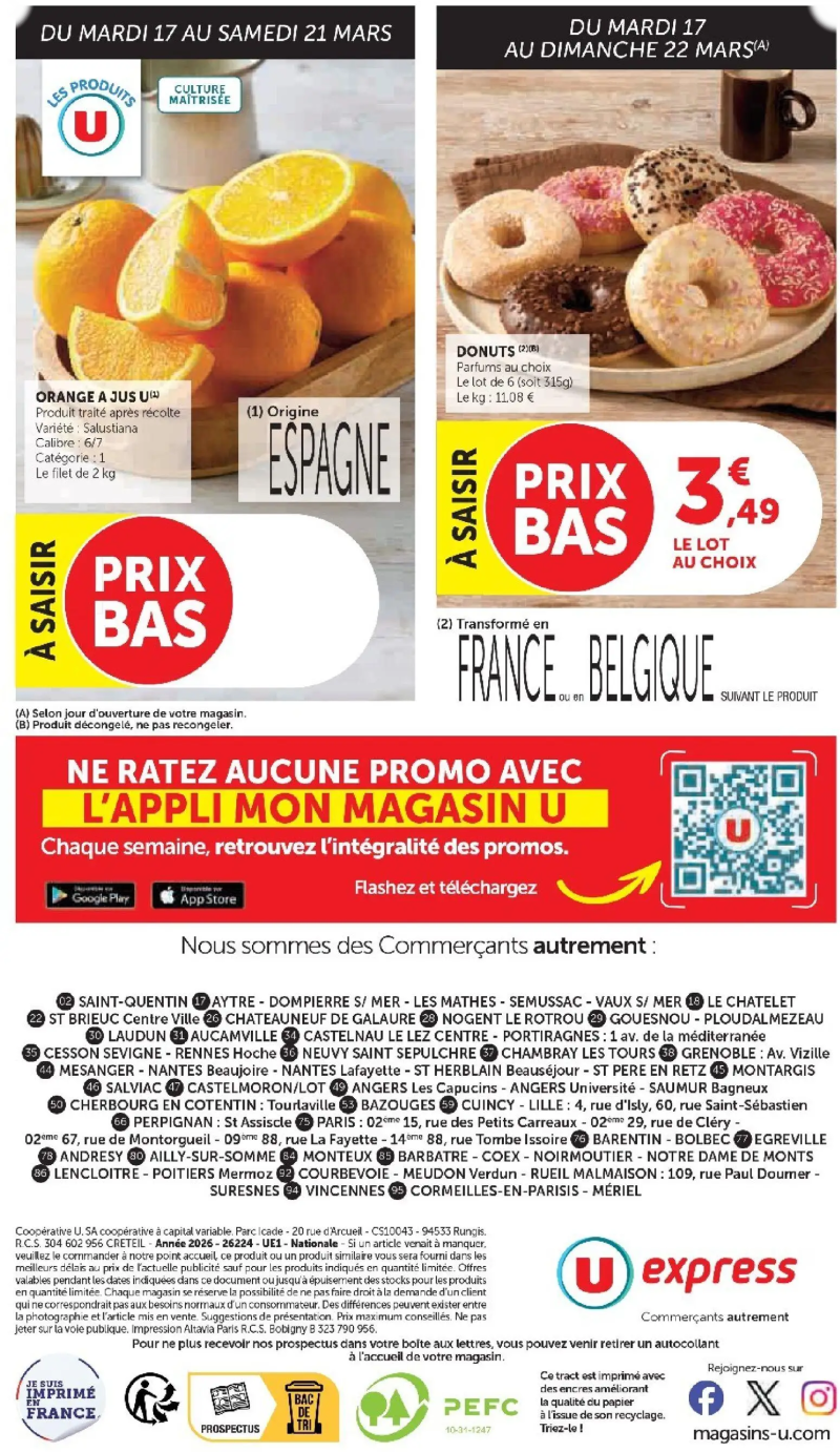 U Express catalogue du 17/03 – page 12