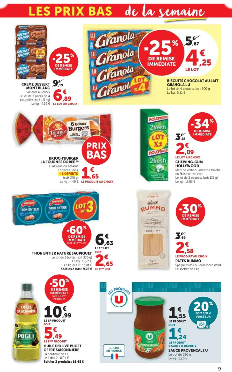U Express catalogue du 17/03 – page 9