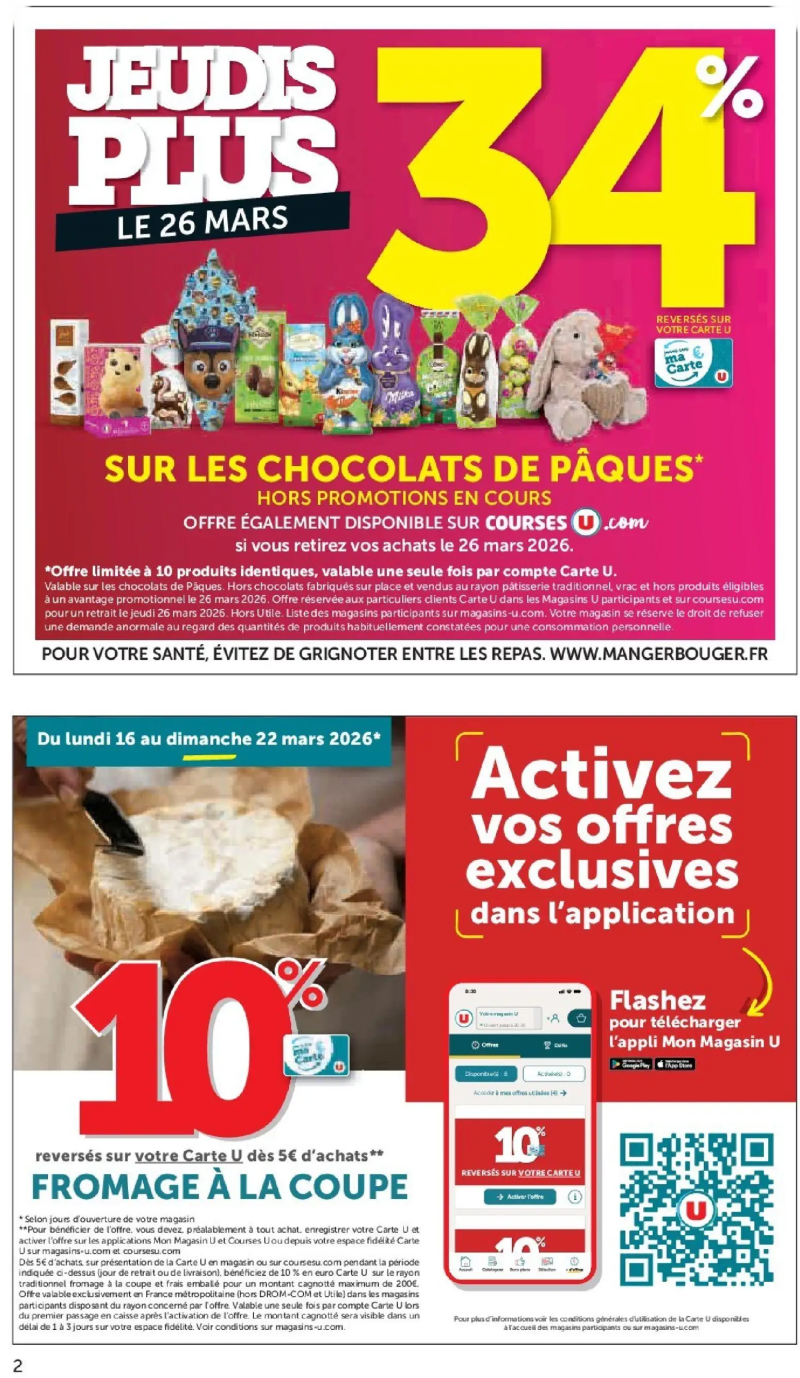 U Express catalogue du 17/03 – page 2