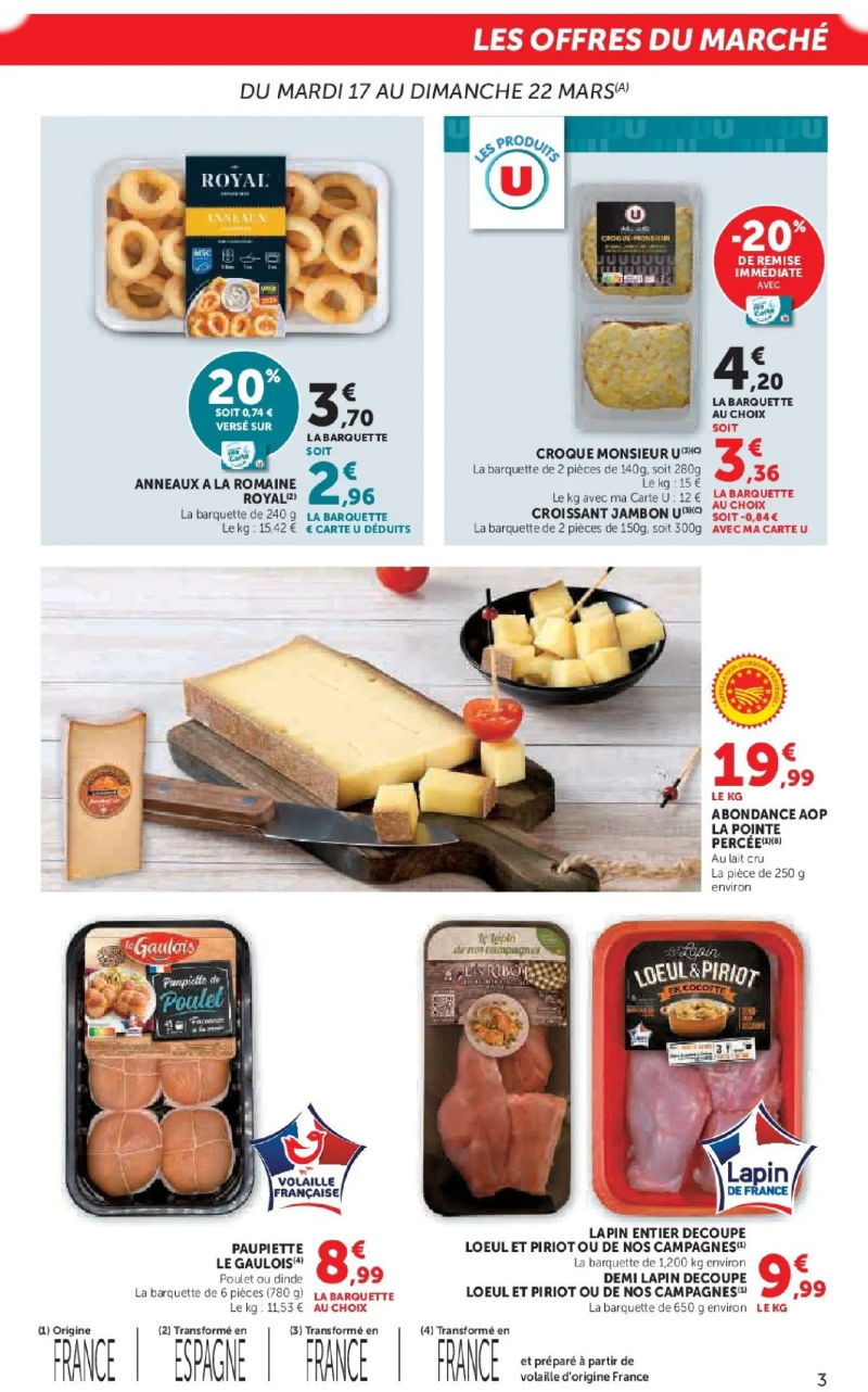 U Express catalogue du 17/03 – page 3