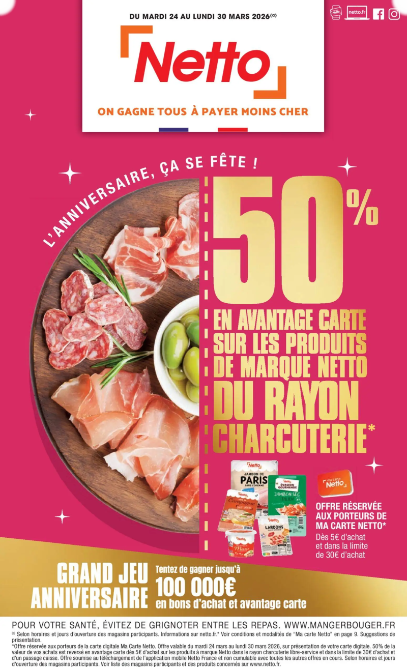 Netto catalogue du 24/03 – page 1