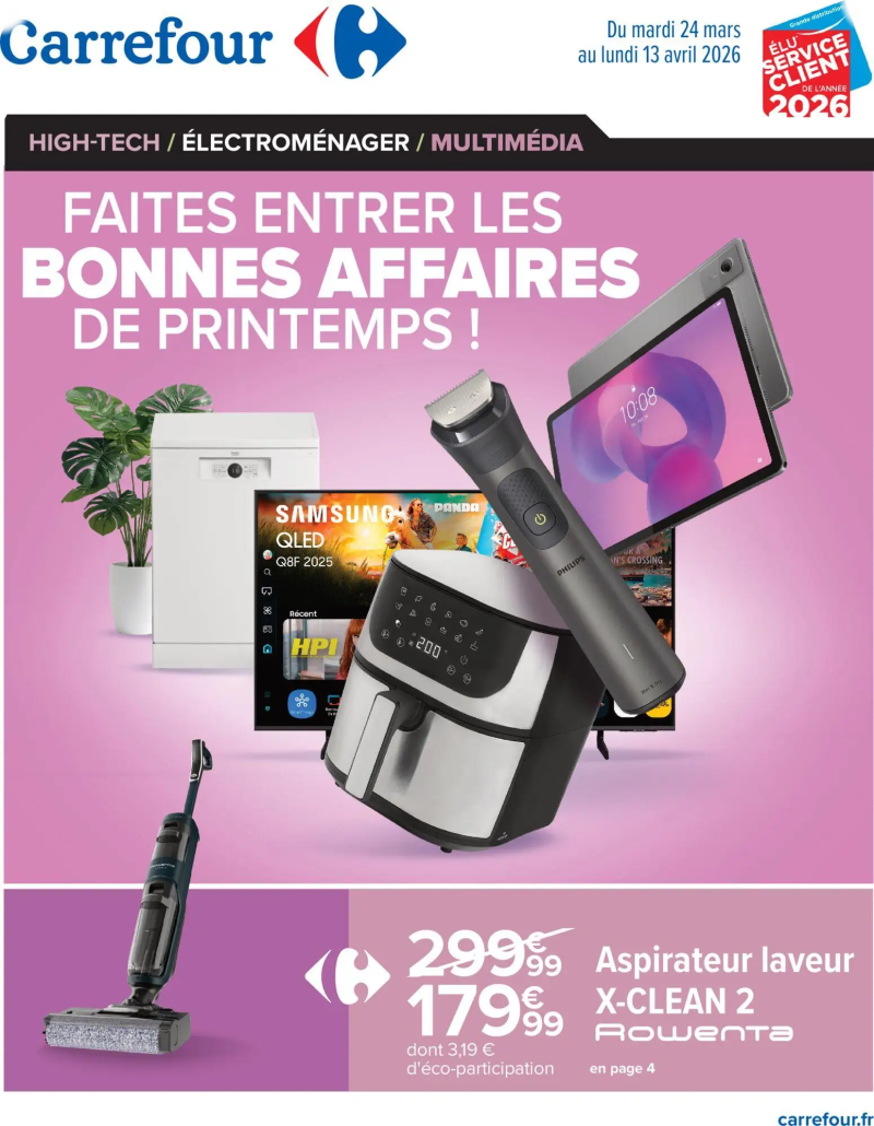 Carrefour catalogue du 24/03 – page 1