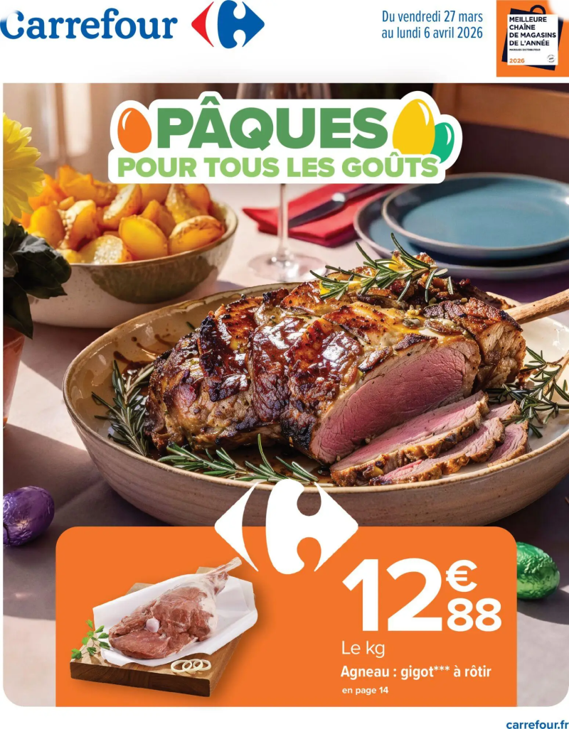 Carrefour catalogue du 27/03 – page 1