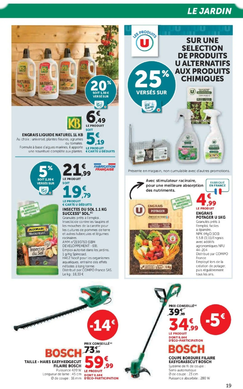 Super U catalogue du 24/03 – page 19