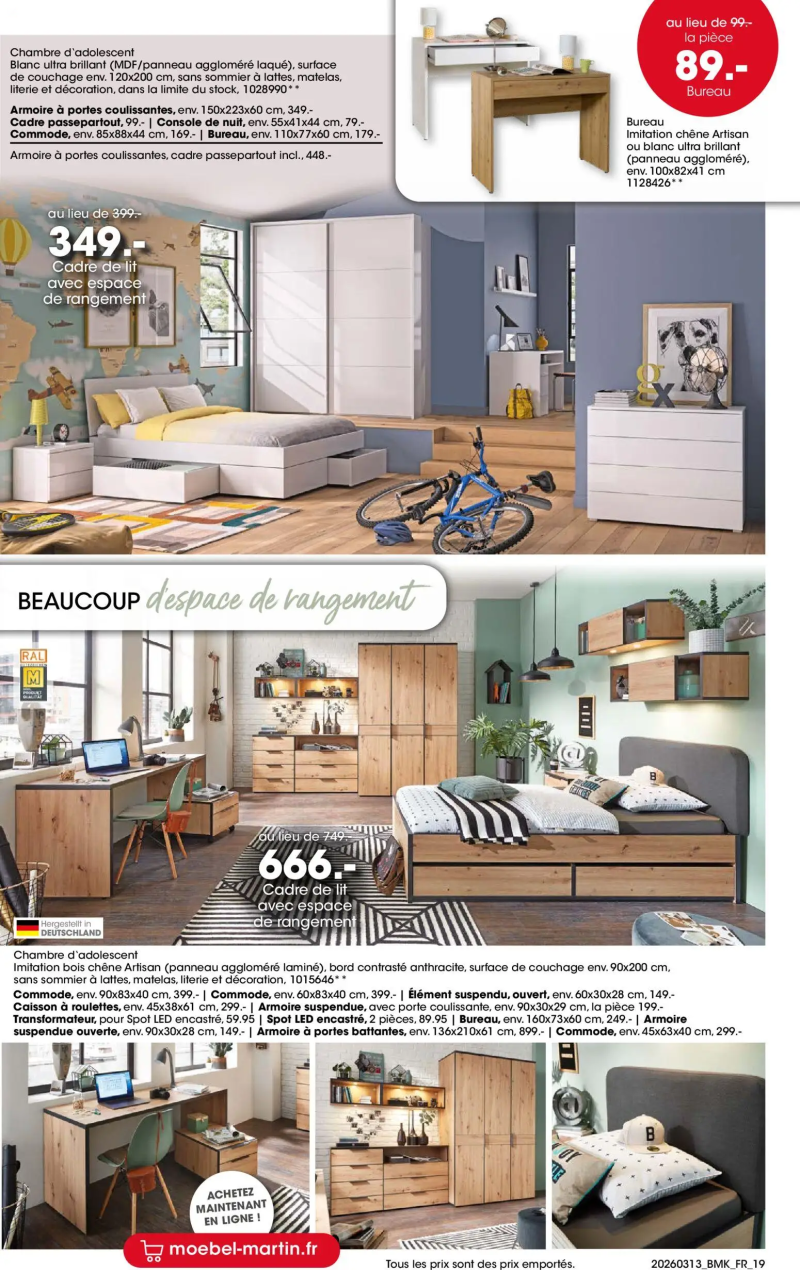 Mobel Martin catalogue du 13/03 – page 19