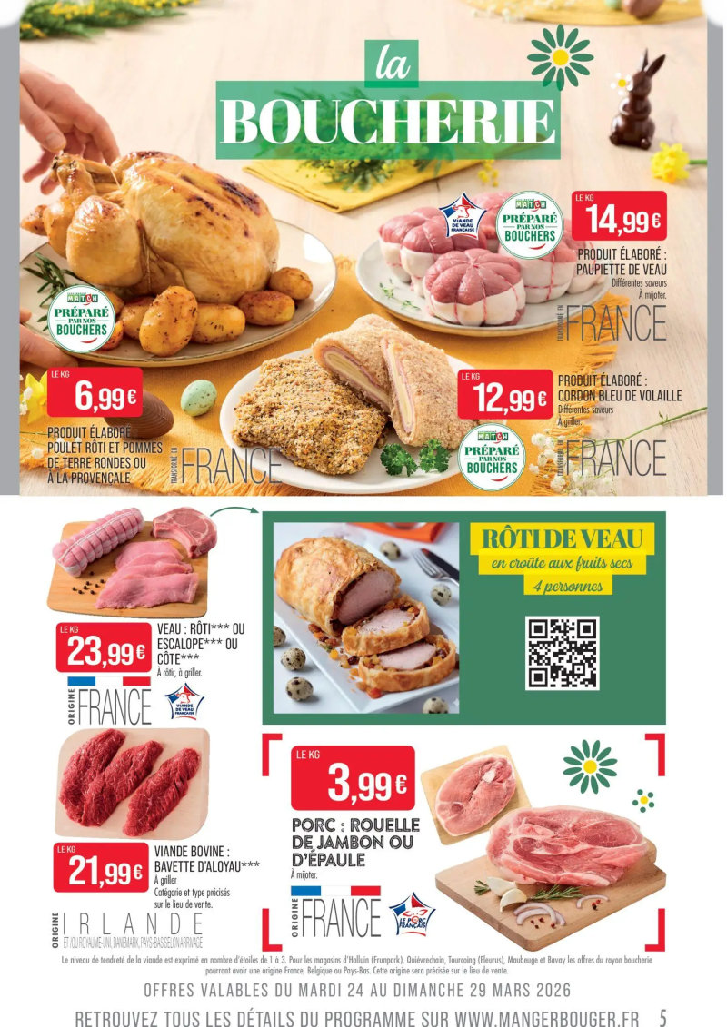 Supermarchés Match catalogue du 24/03 – page 5