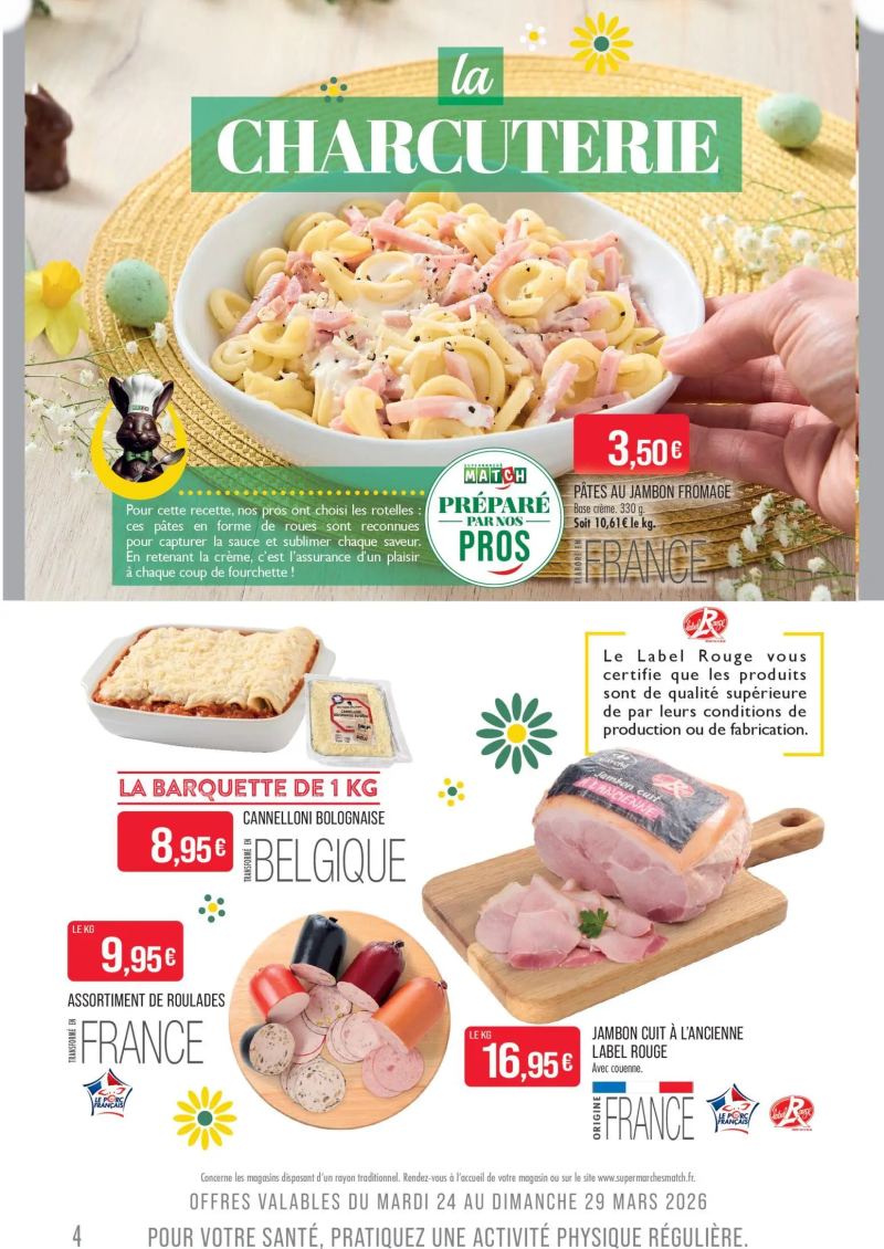 Supermarchés Match catalogue du 24/03 – page 4