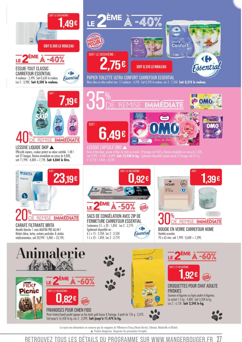 Supermarchés Match catalogue du 24/03 – page 27