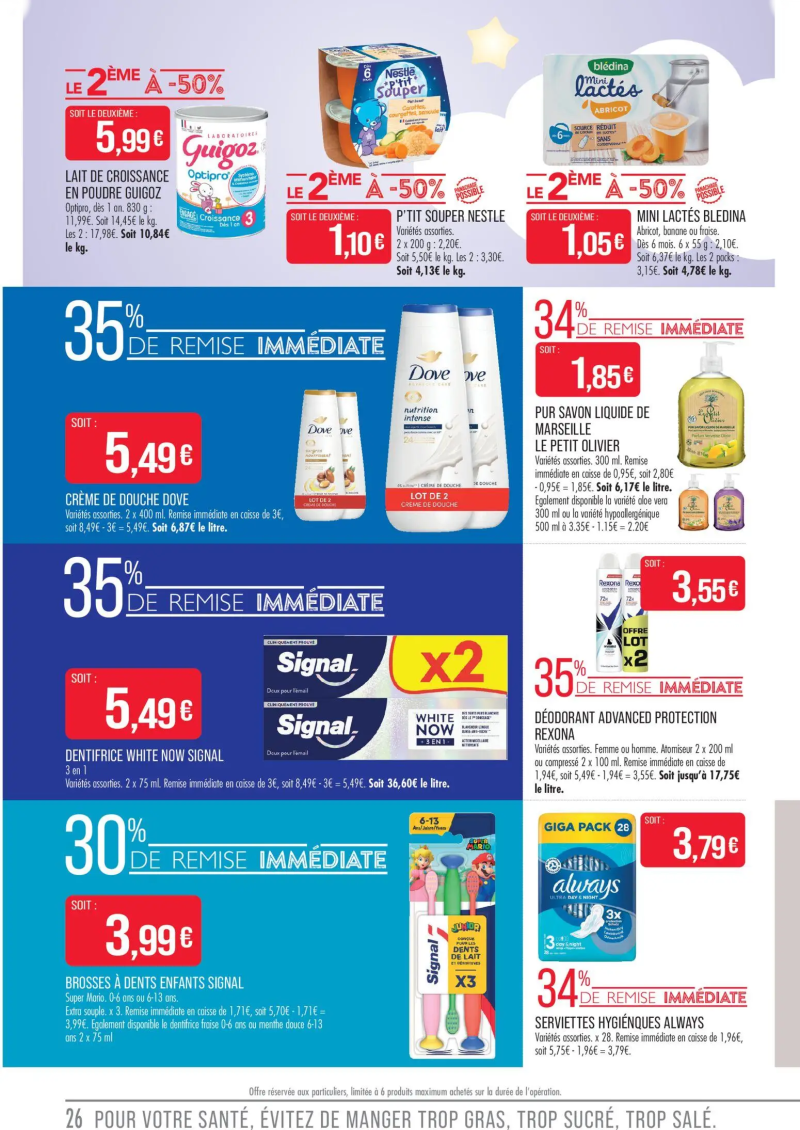 Supermarchés Match catalogue du 24/03 – page 26
