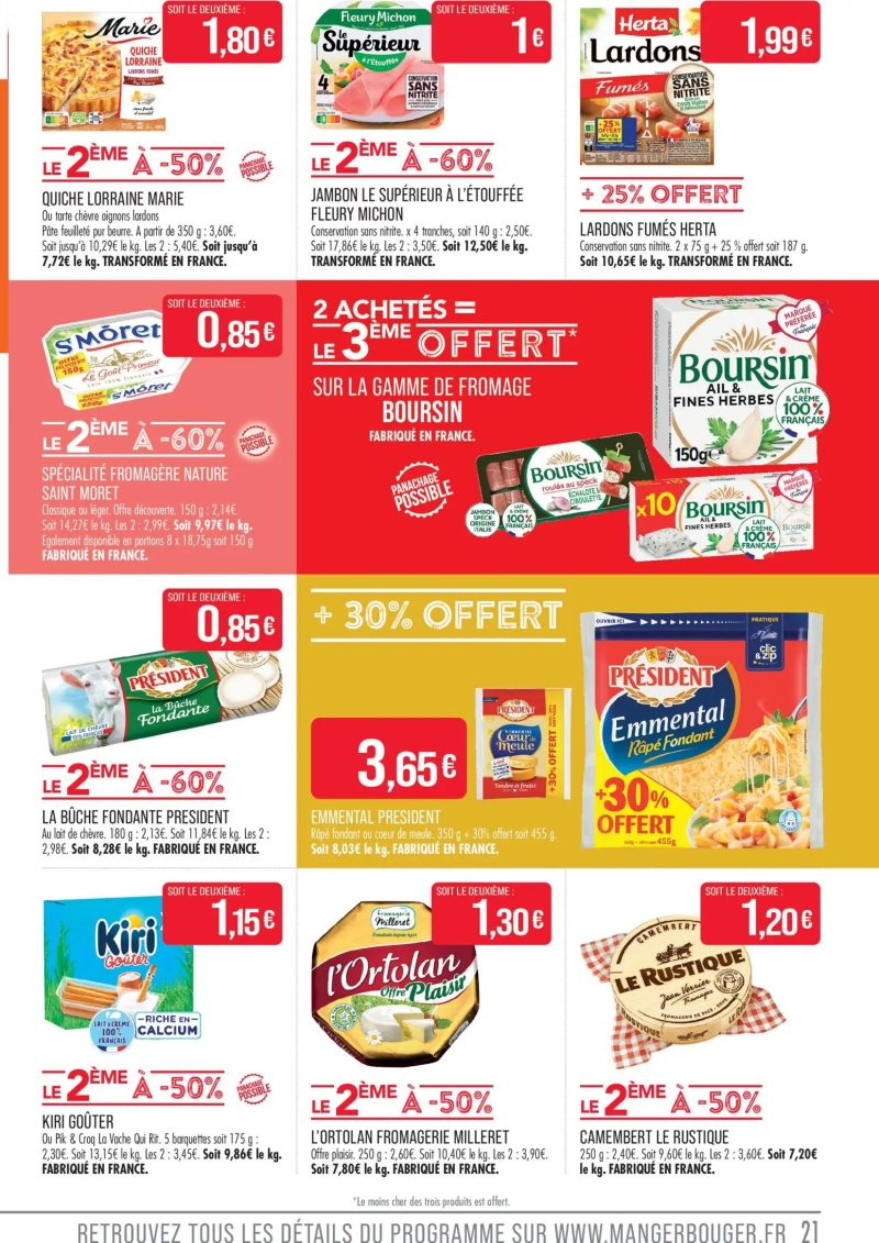Supermarchés Match catalogue du 24/03 – page 21