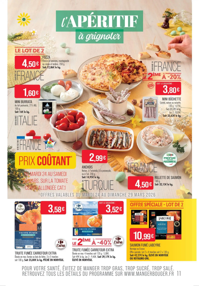 Supermarchés Match catalogue du 24/03 – page 11