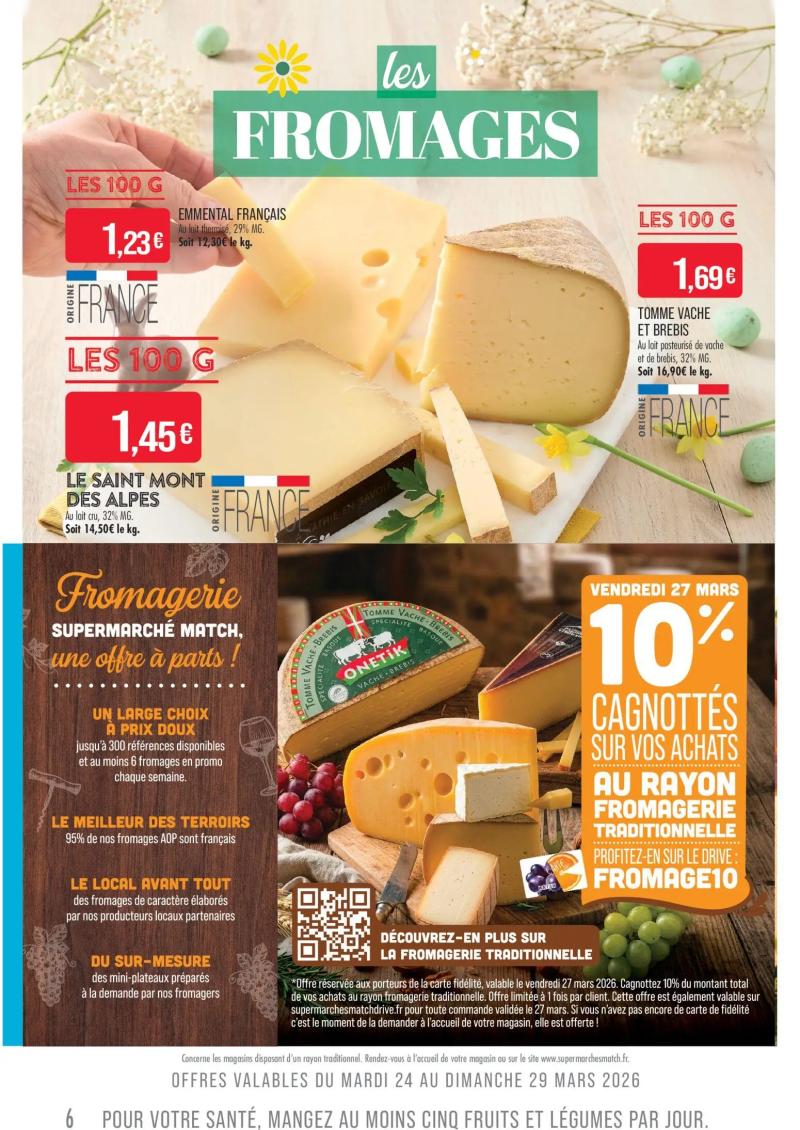 Supermarchés Match catalogue du 24/03 – page 6