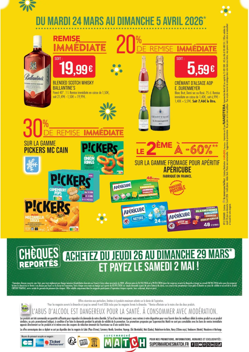Supermarchés Match catalogue du 24/03 – page 28