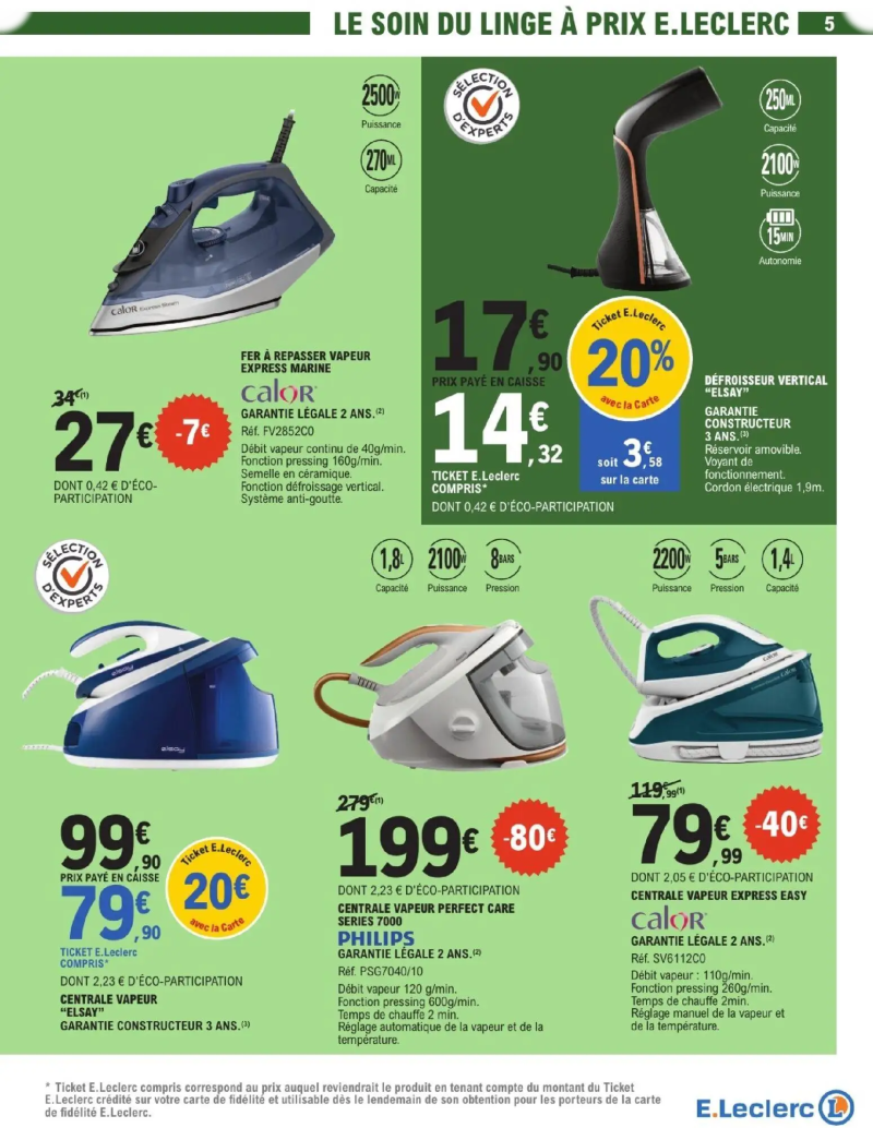 E.Leclerc catalogue du 24/03 – page 5