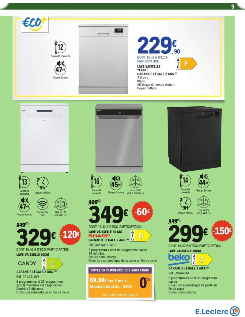 E.Leclerc catalogue du 24/03 – page 9