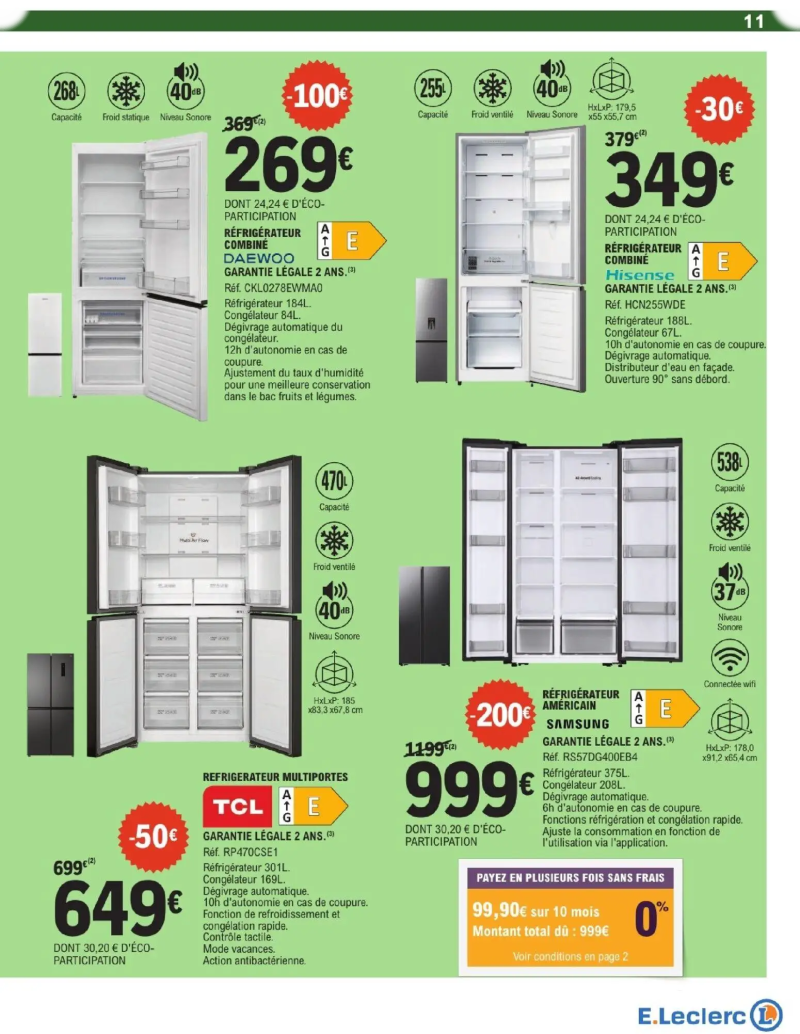 E.Leclerc catalogue du 24/03 – page 11