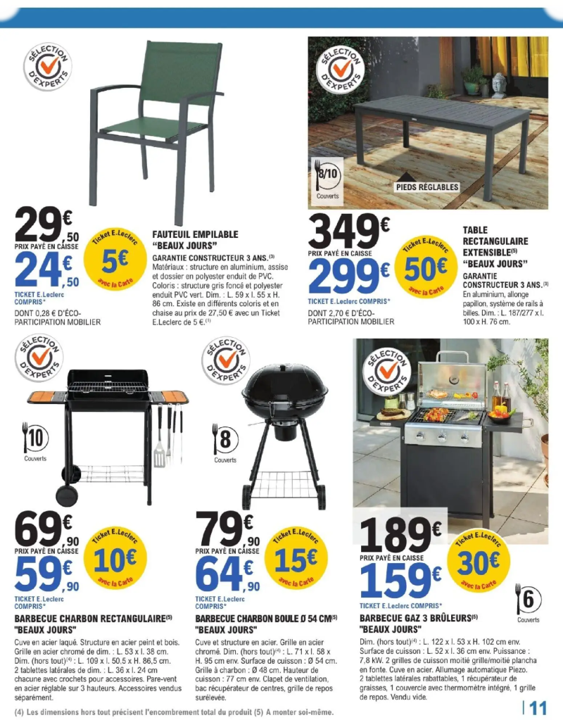 Brico E.Leclerc catalogue du 24/03 – page 11
