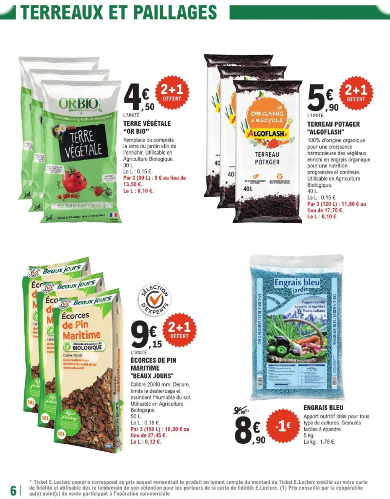 Brico E.Leclerc catalogue du 24/03 – page 6