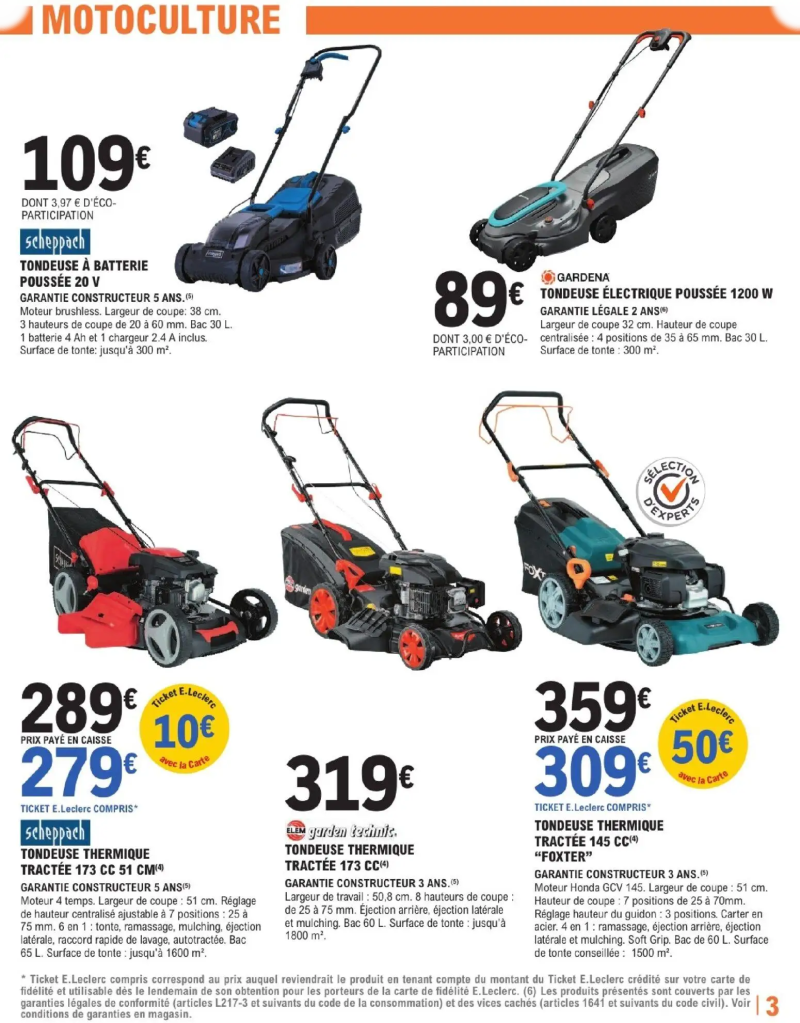 Brico E.Leclerc catalogue du 24/03 – page 3