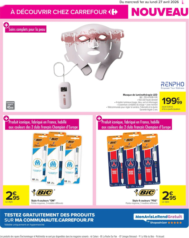 Carrefour catalogue du 01/04 – page 11