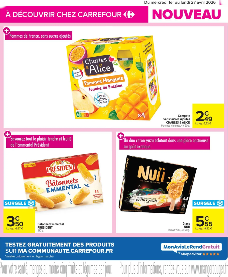 Carrefour catalogue du 01/04 – page 3