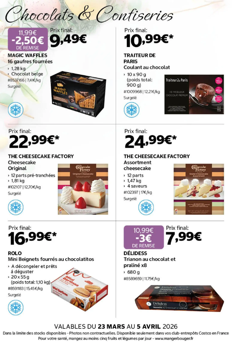 Costco catalogue du 23/03 – page 4
