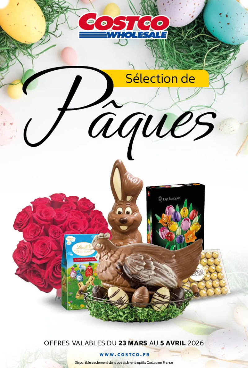 Costco catalogue du 23/03 – page 1