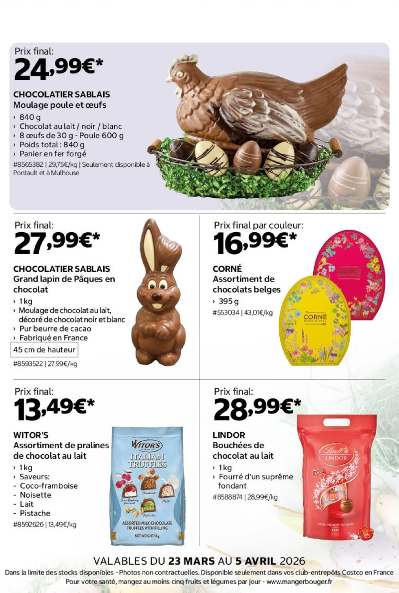 Costco catalogue du 23/03 – page 3
