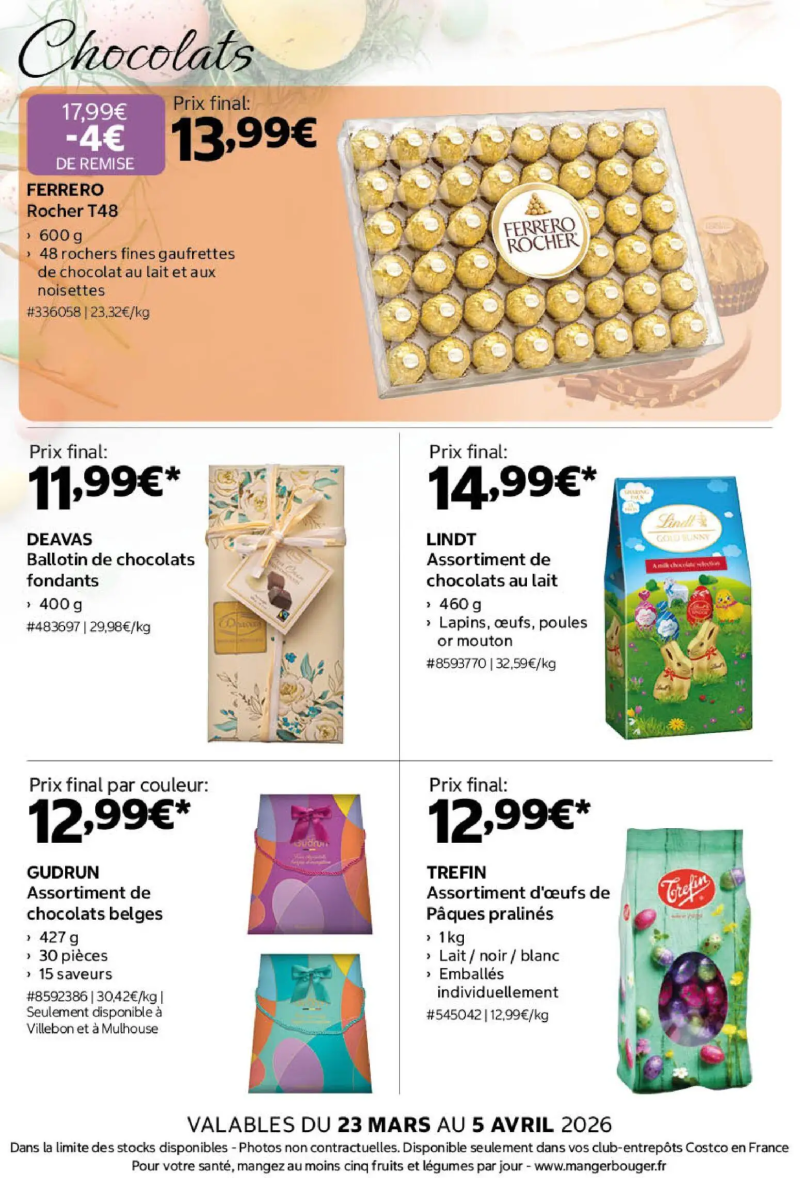 Costco catalogue du 23/03 – page 2