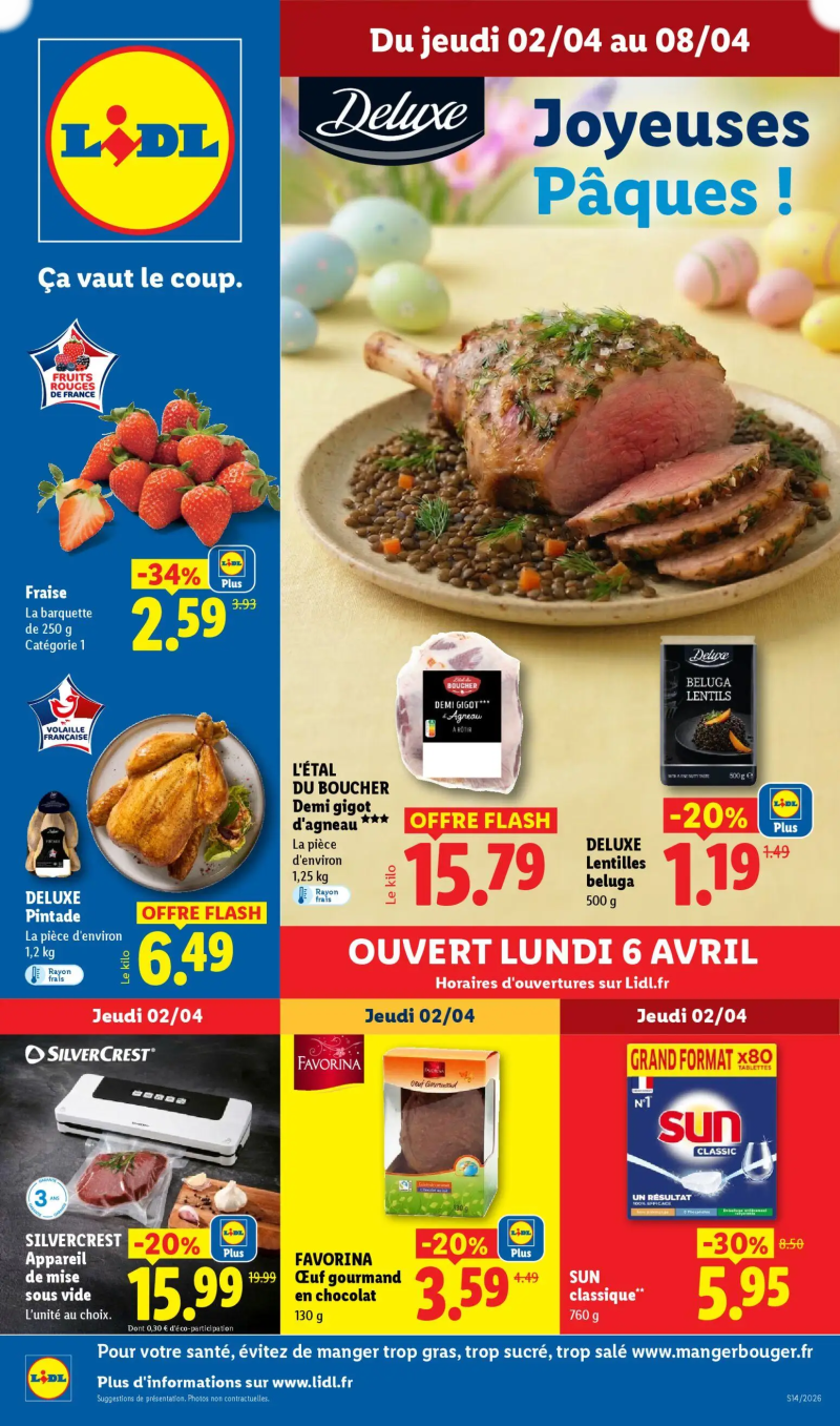 Lidl catalogue du 02/04 – page 1