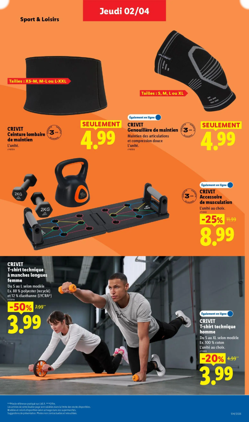 Lidl catalogue du 02/04 – page 43