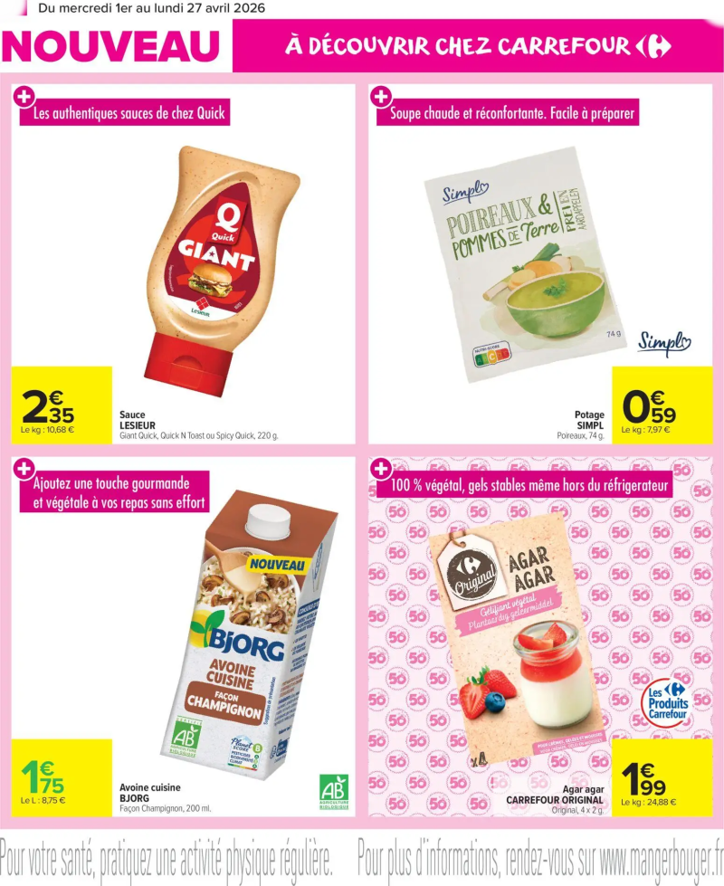 Carrefour Market catalogue du 01/04 – page 4