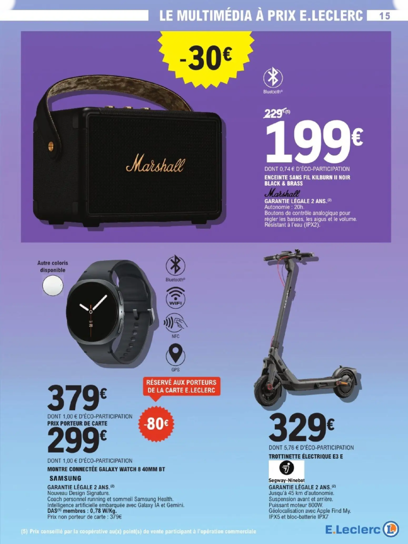 E.Leclerc catalogue du 31/03 – page 15