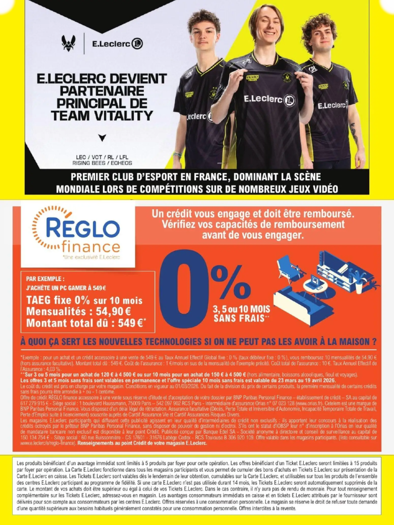 E.Leclerc catalogue du 31/03 – page 2
