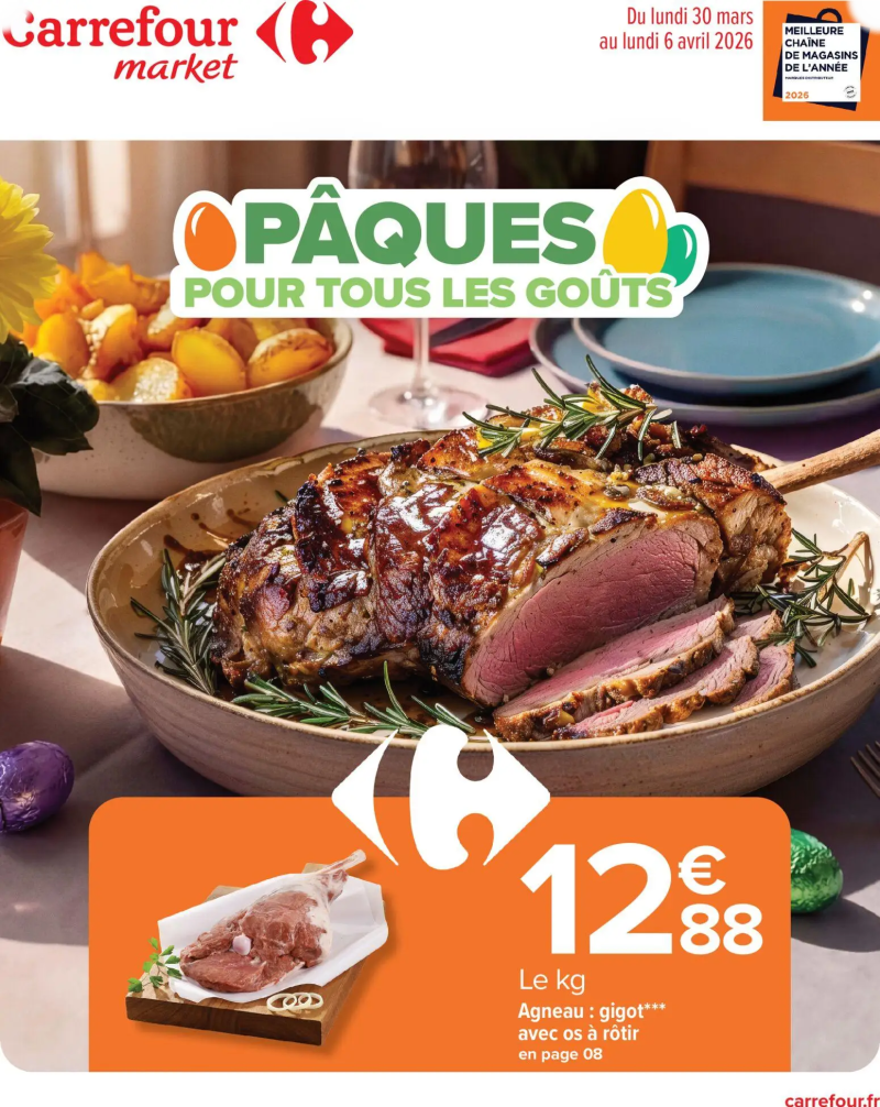 Carrefour Market catalogue du 30/03 – page 1